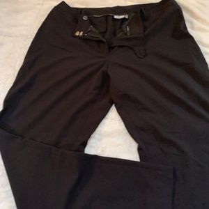 Worthington Curvy Bootcut Black Slacks